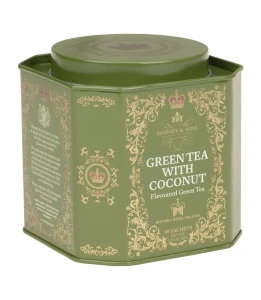 Green Tea with Coconut♛Zielona herbata┃Pomysł na prezent