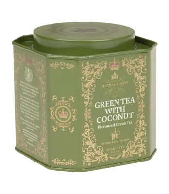 Green Tea with Coconut♛Zielona herbata┃Pomysł na prezent